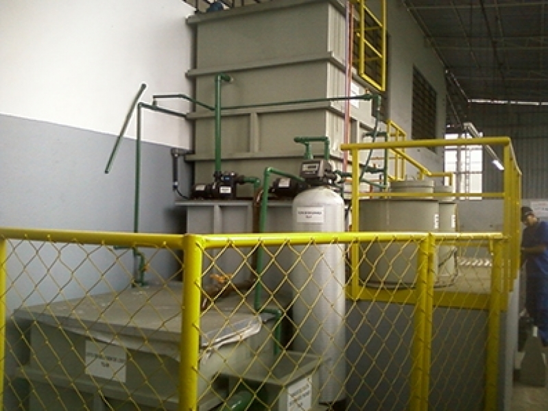 Estação de Tratamentos de águas Residuais Amparo - Estação de Tratamento água