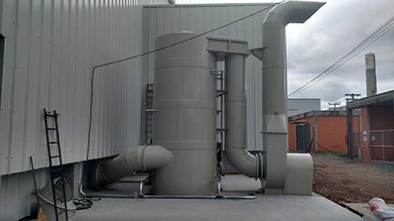 Lavador de Gases Caldeira Cotação Água Rasa - Lavador de Gases Industrial