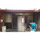 reforma de estação de tratamento de efluentes químico Água Rasa